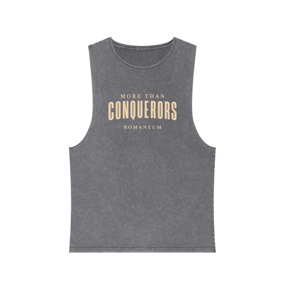 More Than Conquerors Stonewash Tank — ROMANEUM