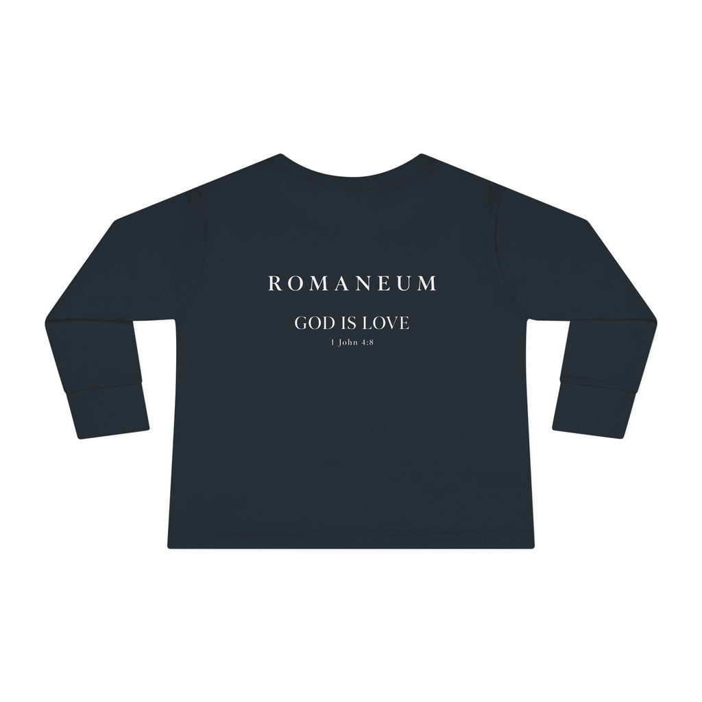 Toddler Long Sleeve Tee — 'Fear Not' Minimal Tee