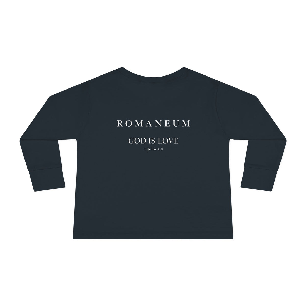 Toddler Long Sleeve Tee — 'Fear Not' Minimal Tee