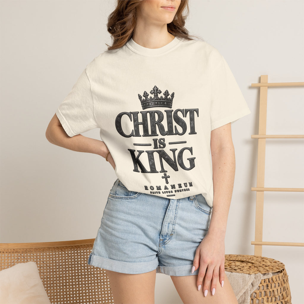 'Christ Is King' T-Shirt — Faith-Based Religious Tee