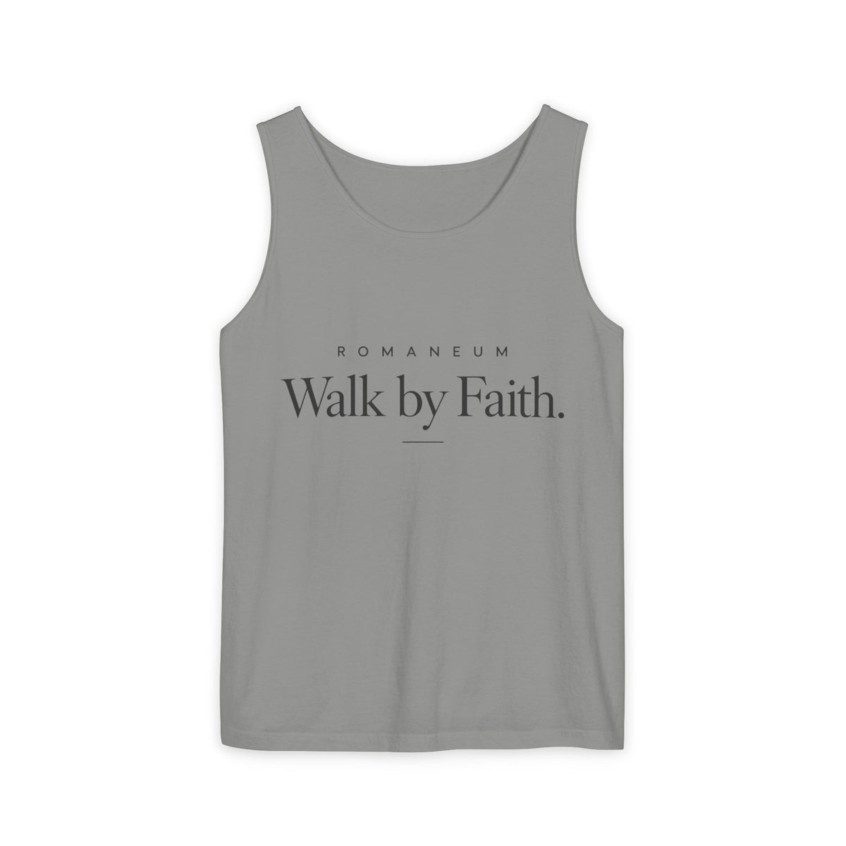 ROMANEUM Walk By Faith Tank Top