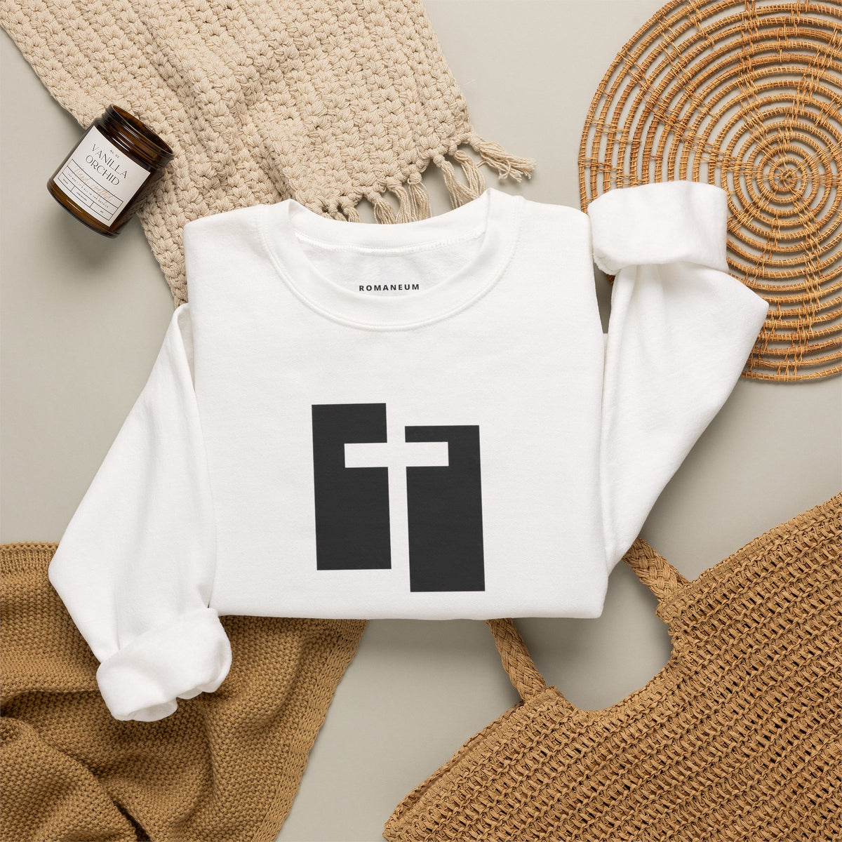 Romaneum Logo Crewneck Sweatshirt