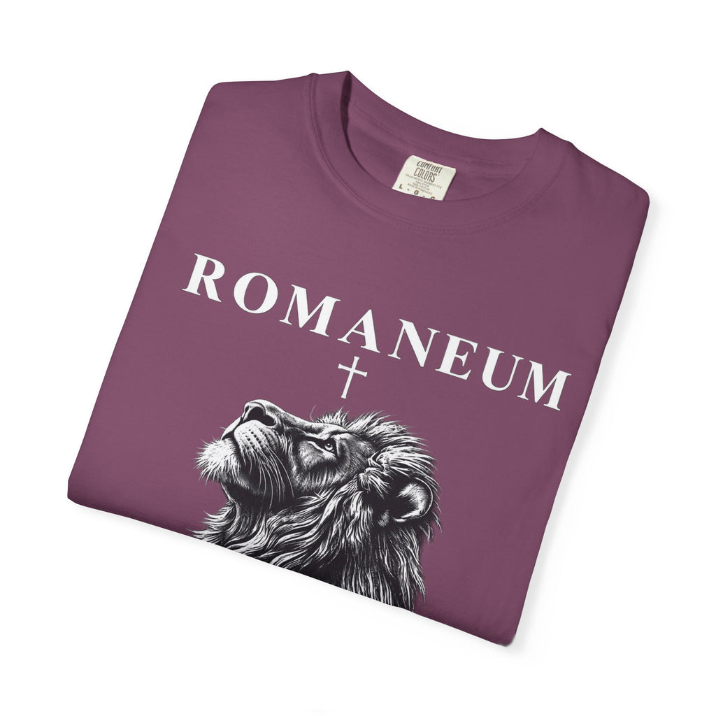 Romaneum Judah Lion T-Shirt — "The Lion Has Triumphed" Christian Tee