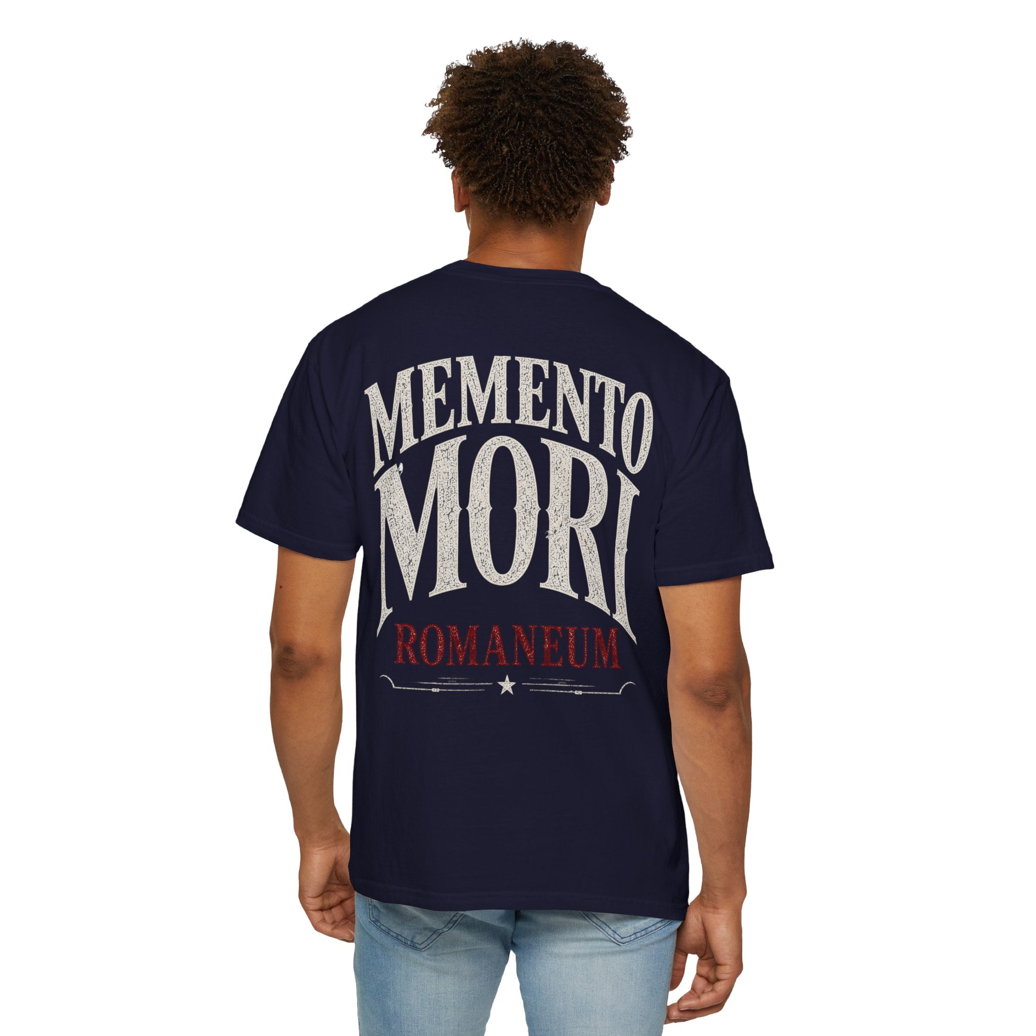 Memento Mori Skull T‑Shirt — Romaneum Gothic Graphic Tee