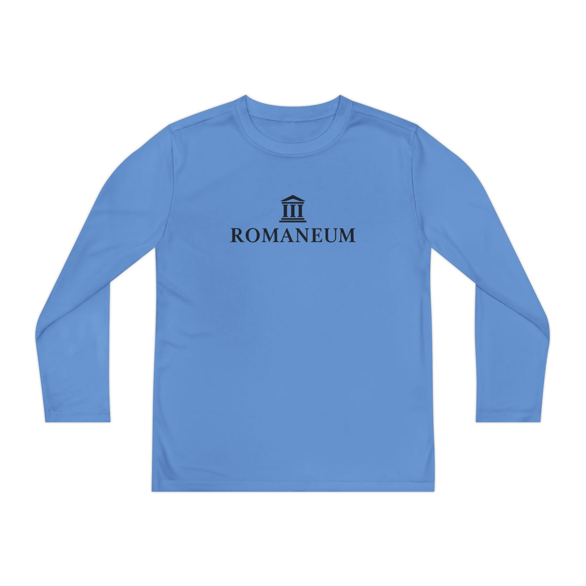 Romaneum Youth Long Sleeve Tee — Classic Roman Logo Shirt