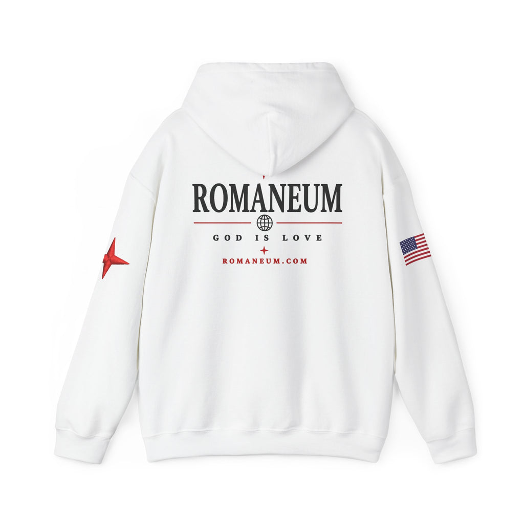 Romaneum ‘Amor’ Hoodie — God Is Love Graphic Sweatshirt