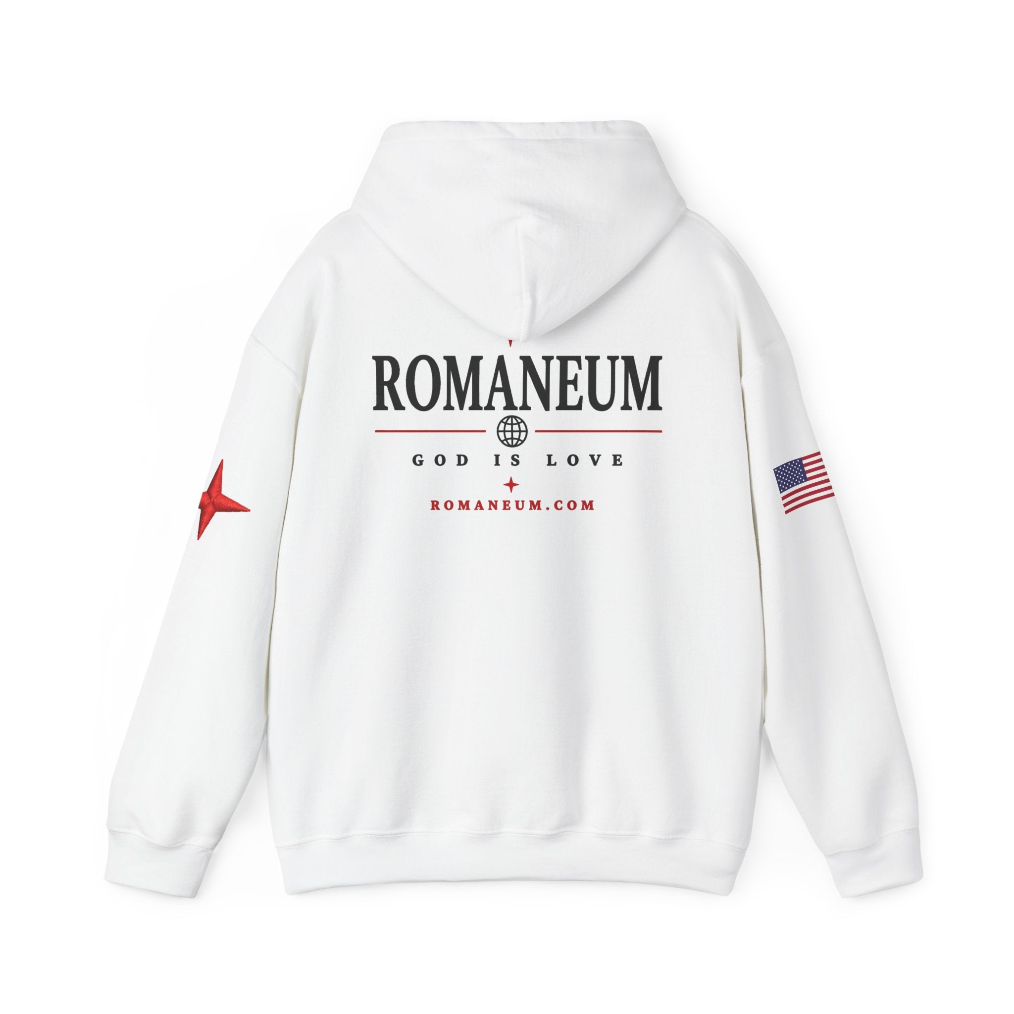 Romaneum ‘Amor’ Hoodie — God Is Love Graphic Sweatshirt