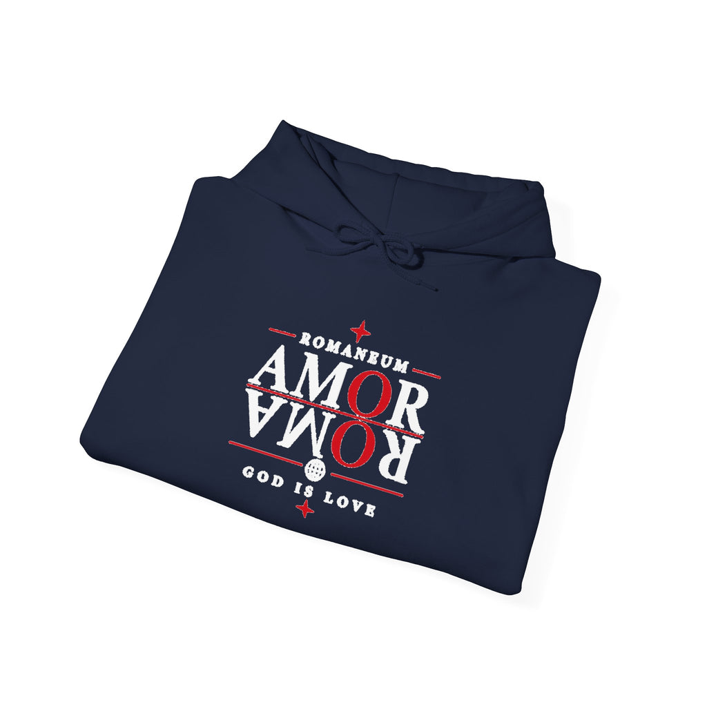 Romaneum ‘Amor’ Hoodie — God Is Love Graphic Sweatshirt