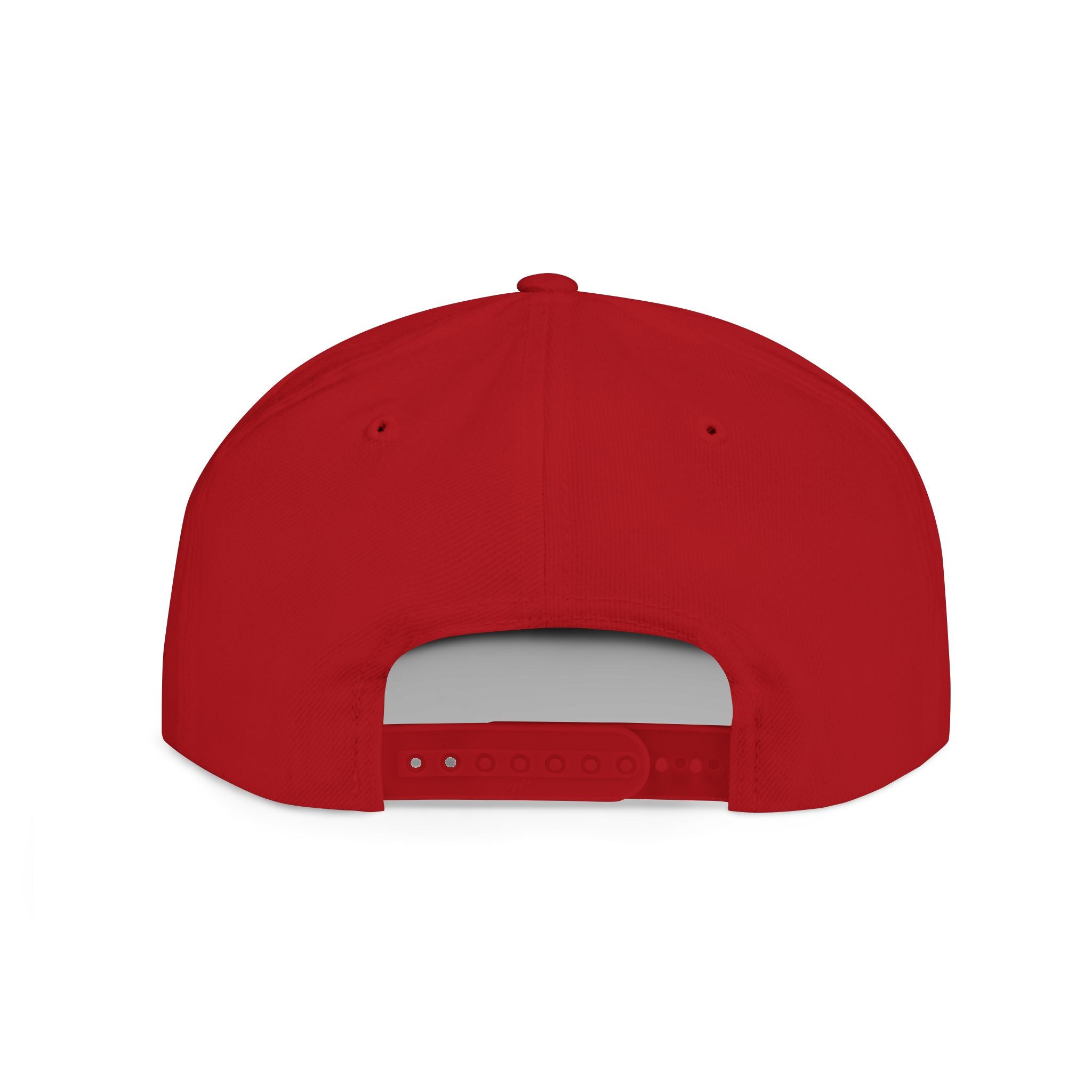 Snapback Hat — Christmas Romaneum Crest Flat Bill Cap