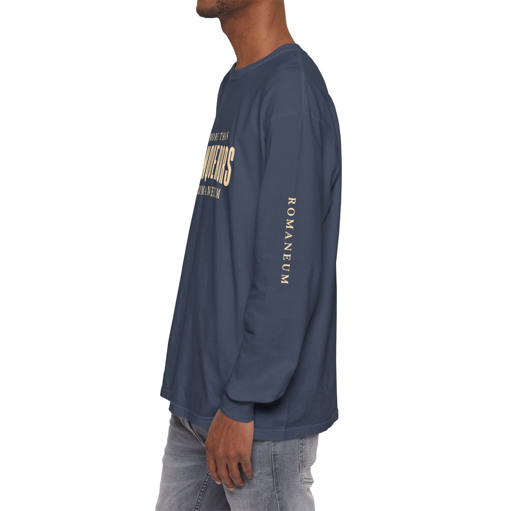 Conquerors Long Sleeve Tee — "More Than Conquerors" Romaneum