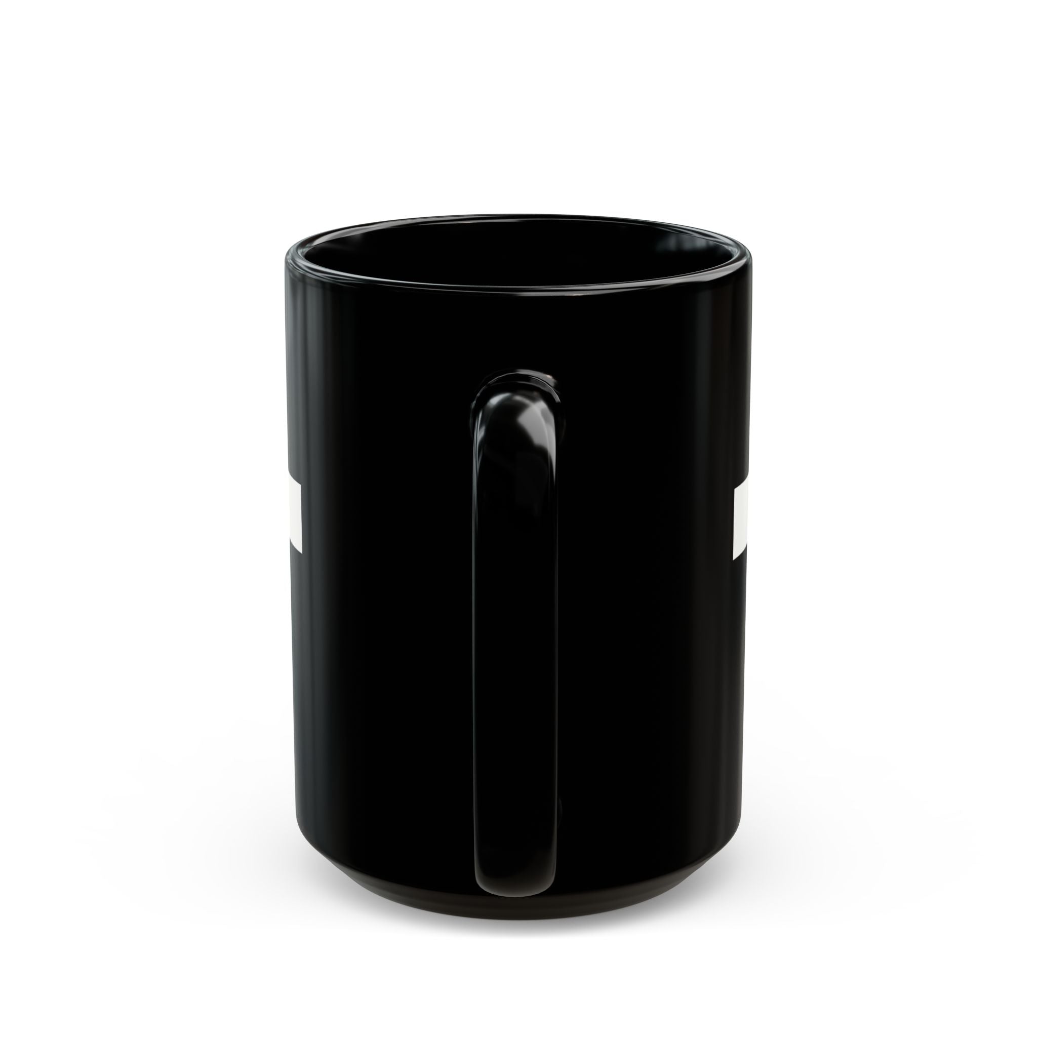Think Like God Rose Mug — Romaneum Gothic Cross Black Coffee Cup