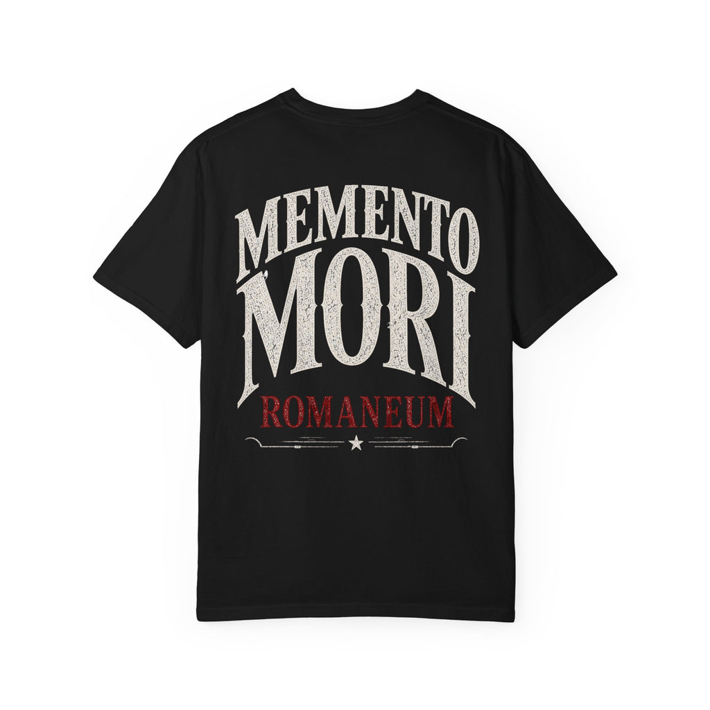Memento Mori Skull T‑Shirt — Romaneum Gothic Graphic Tee