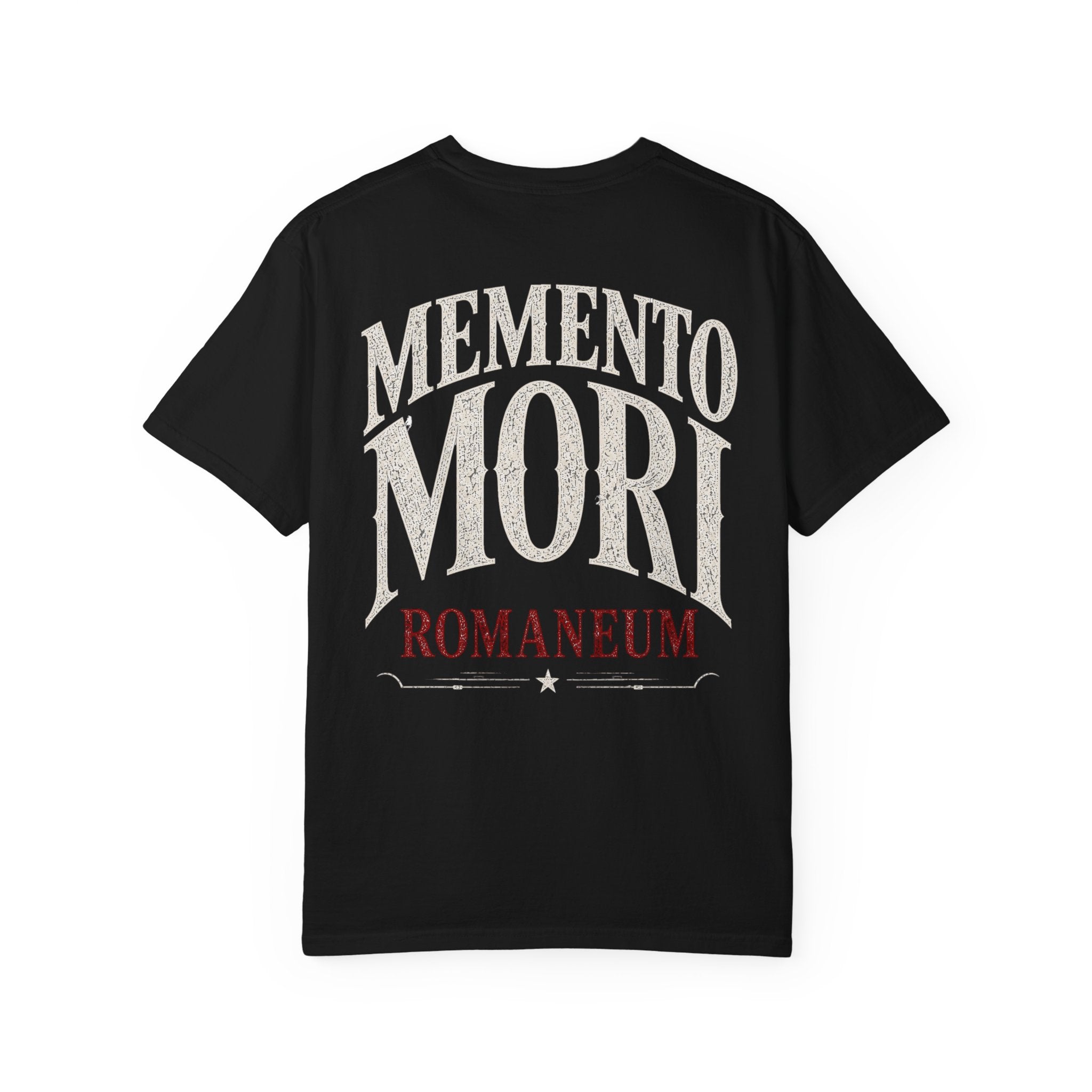 Memento Mori Skull T‑Shirt — Romaneum Gothic Graphic Tee