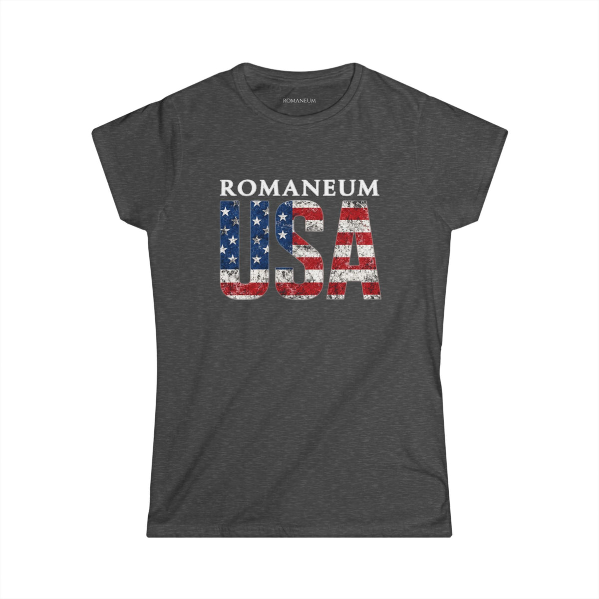 Black Women's Tee — Classic Softstyle Short-Sleeve T-Shirt