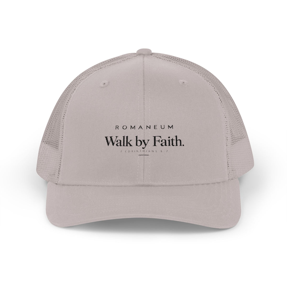 Romaneum Walk by Faith Snapback Trucker Cap