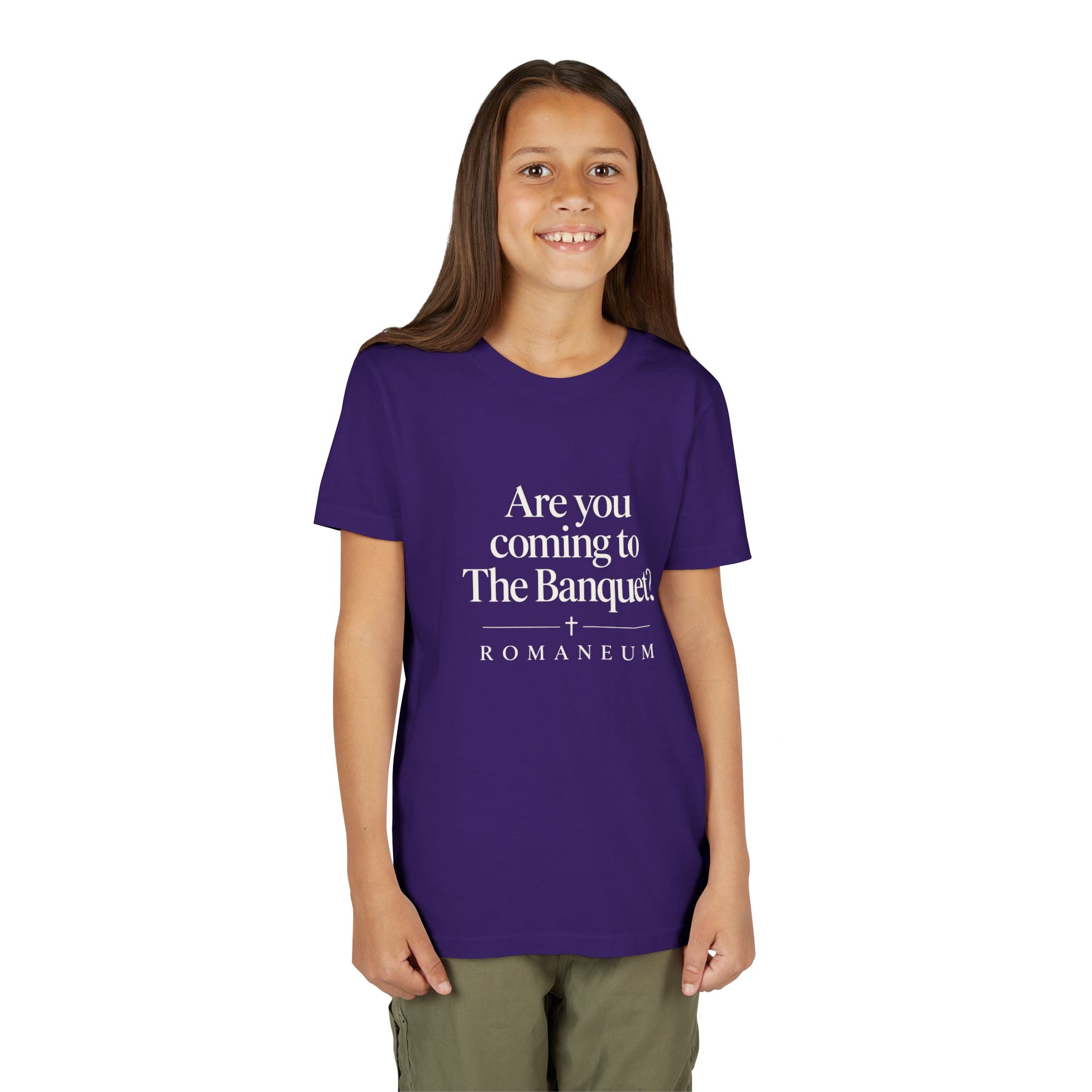 Are You Coming to The Banquet? Youth Tee — Romaneum Christian Youth Shirt