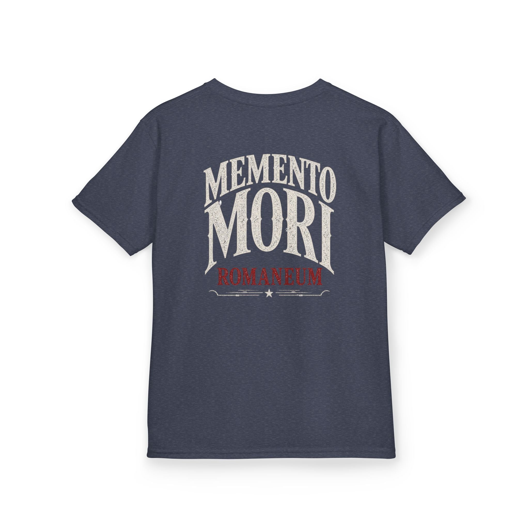 Kids T-Shirt — "Memento Mori" Skull Romaneum Tee
