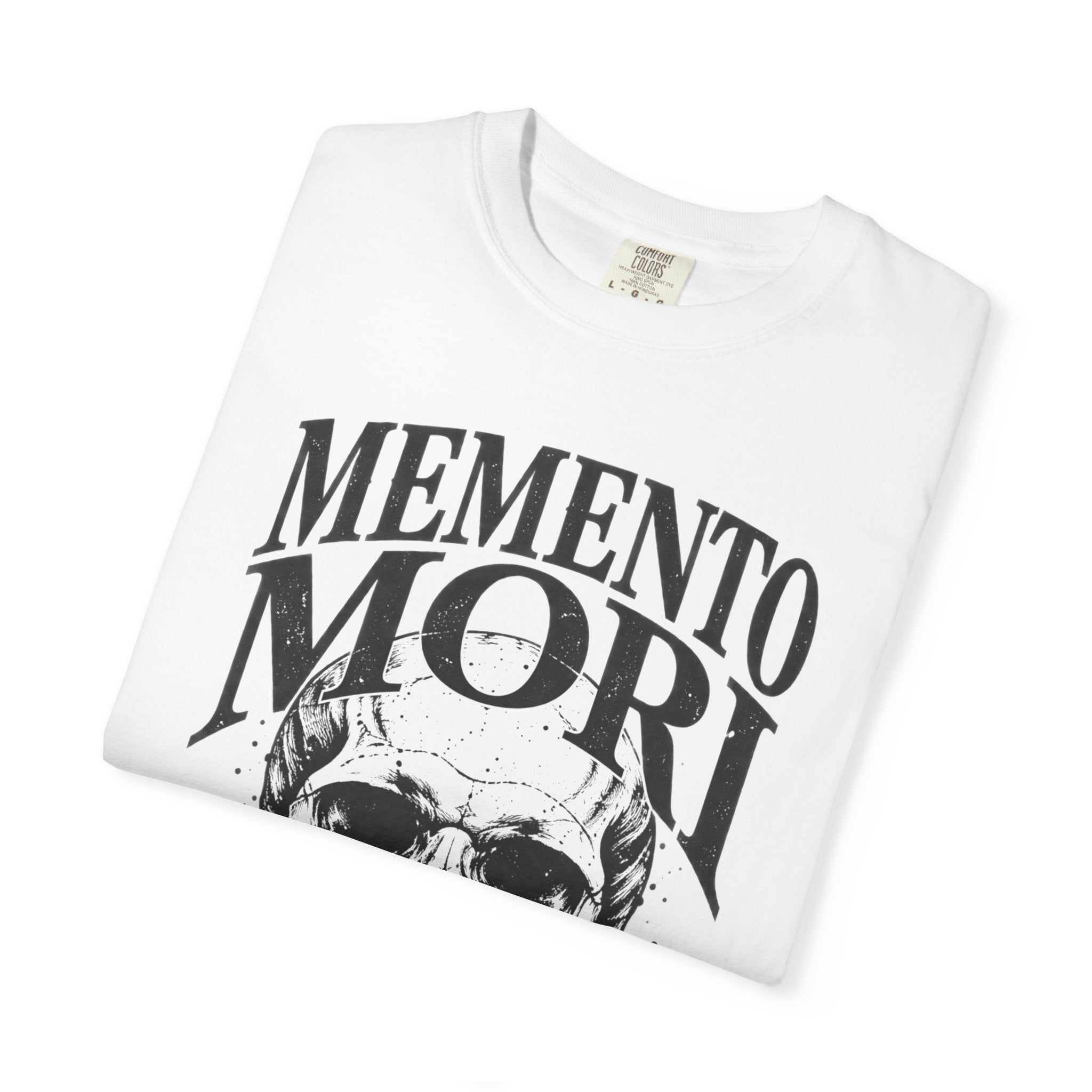 Memento Mori Skull T‑Shirt — Romaneum Gothic Graphic Tee