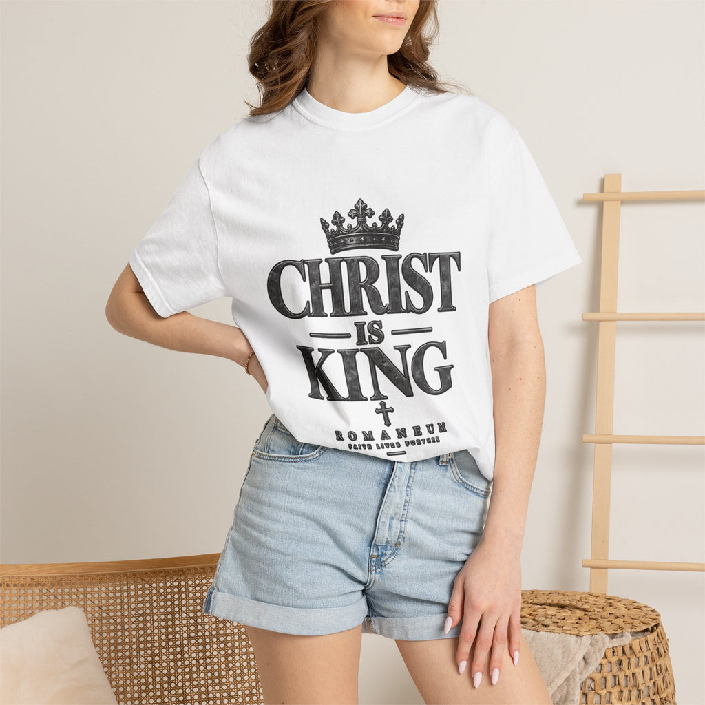 'Christ Is King' T-Shirt — Faith-Based Religious Tee