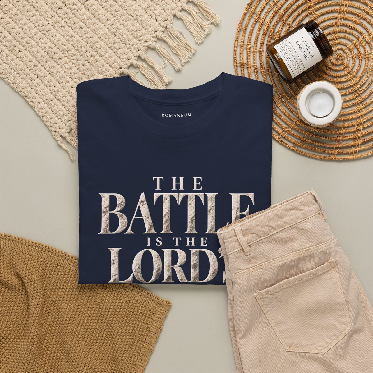 Battle Lords Graphic Tee — 'Romaneum' Back Print