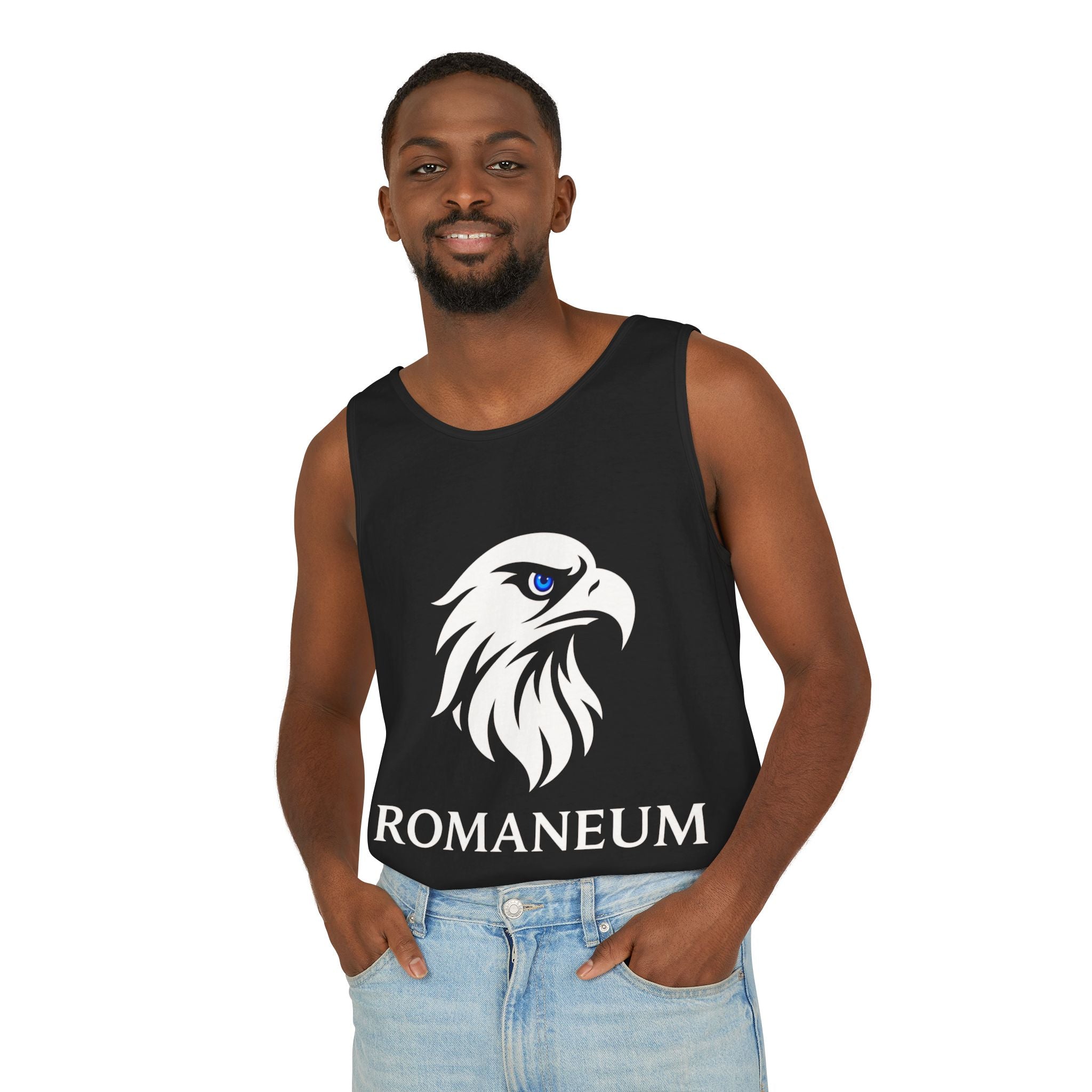 Romaneum Eagle Logo Tank Top