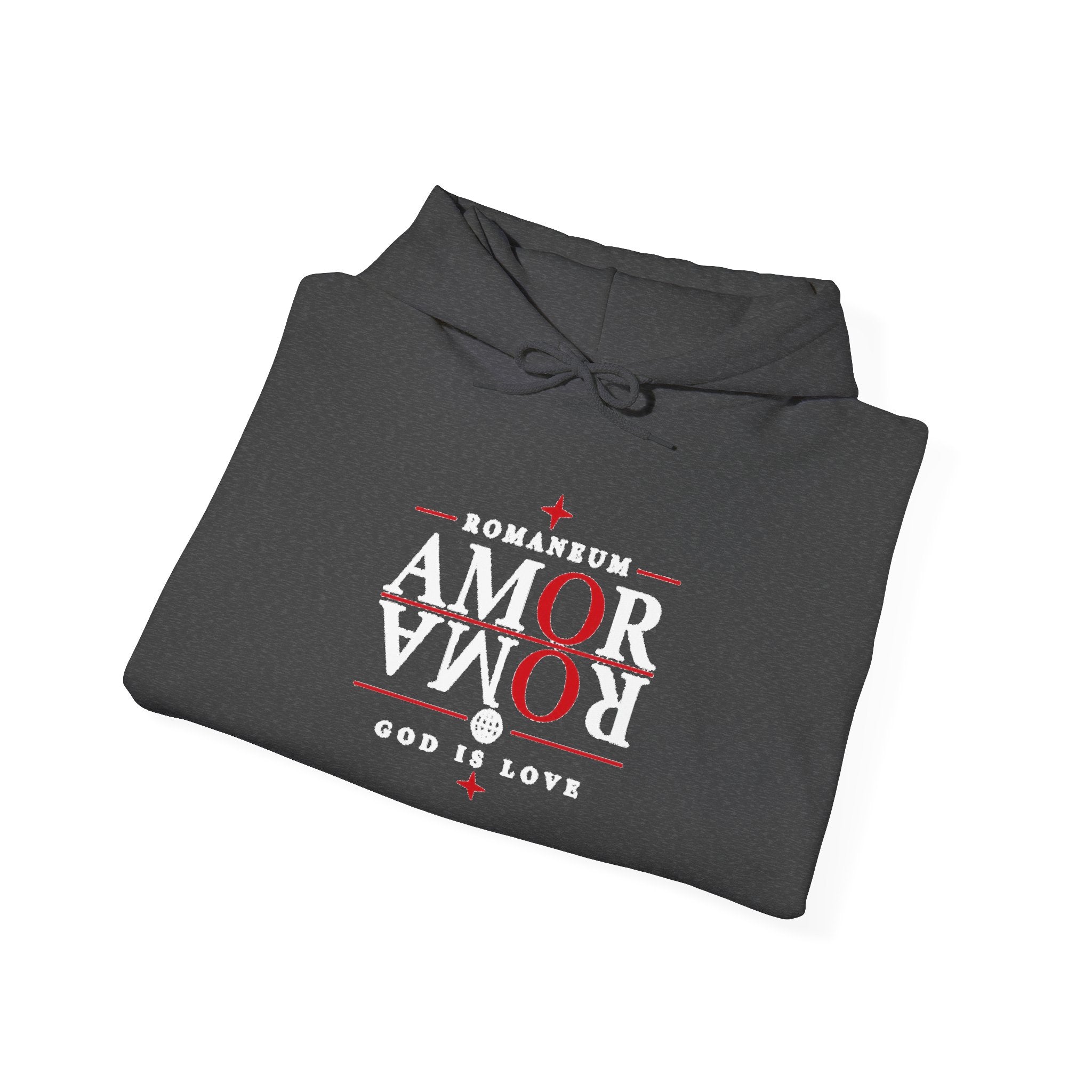 Romaneum ‘Amor’ Hoodie — God Is Love Graphic Sweatshirt