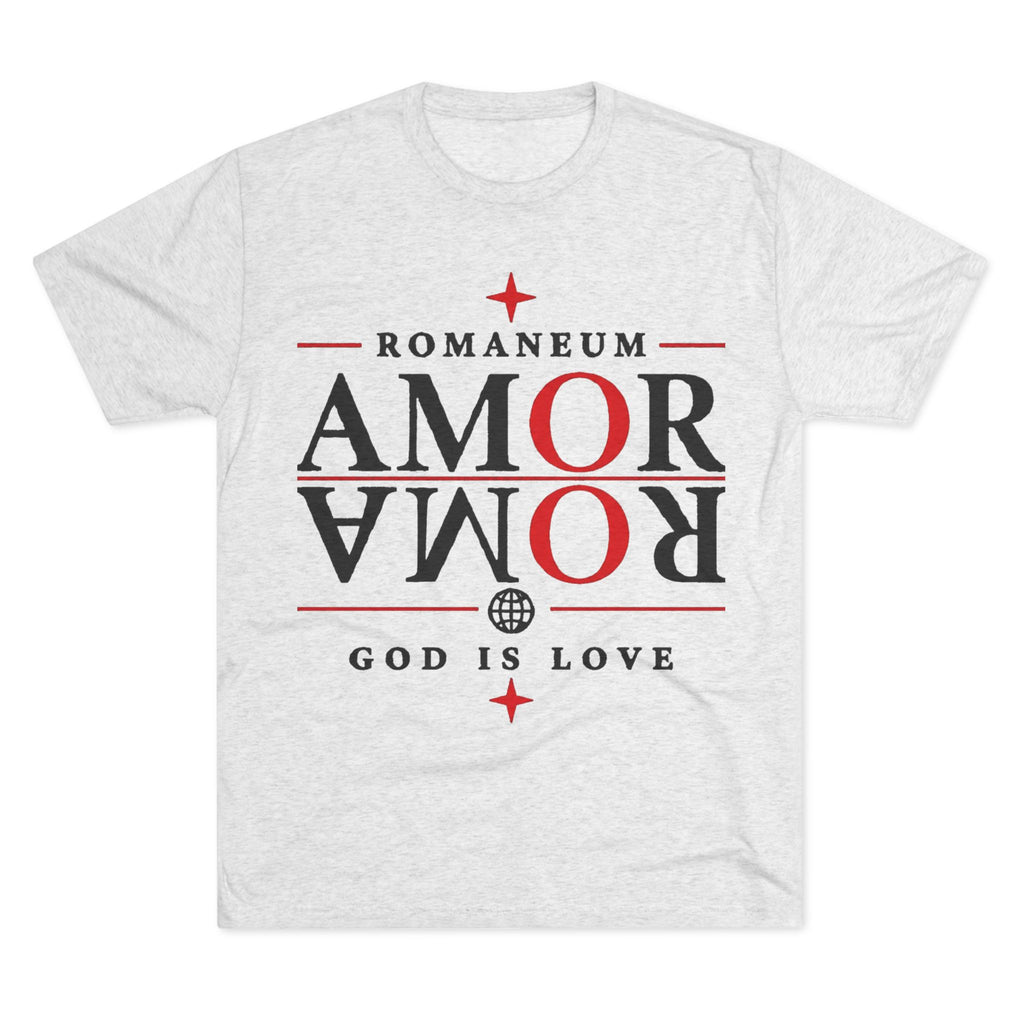 Romaneum "Amor Roma" Crew Tee – God Is Love Christian T-Shirt