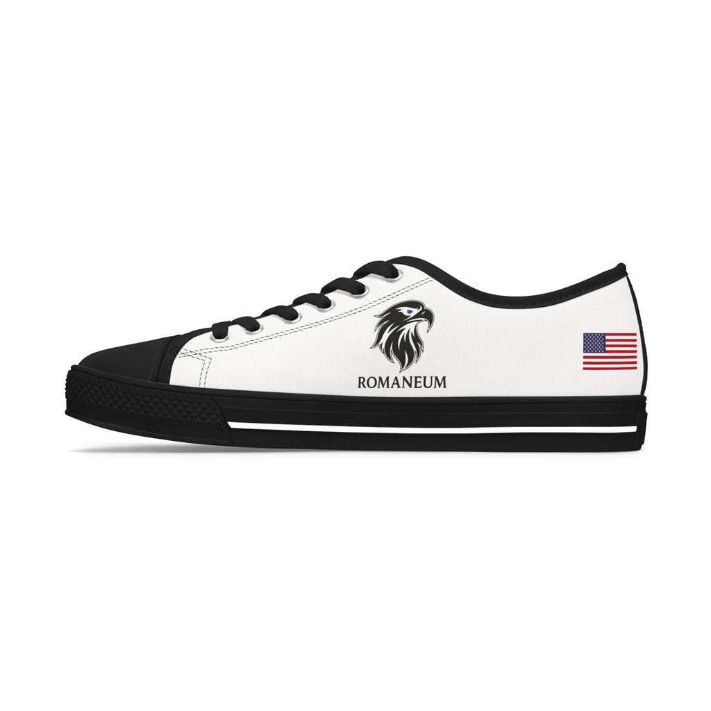Romananeum Eagle Logo Top Sneakers | American Flag Accent
