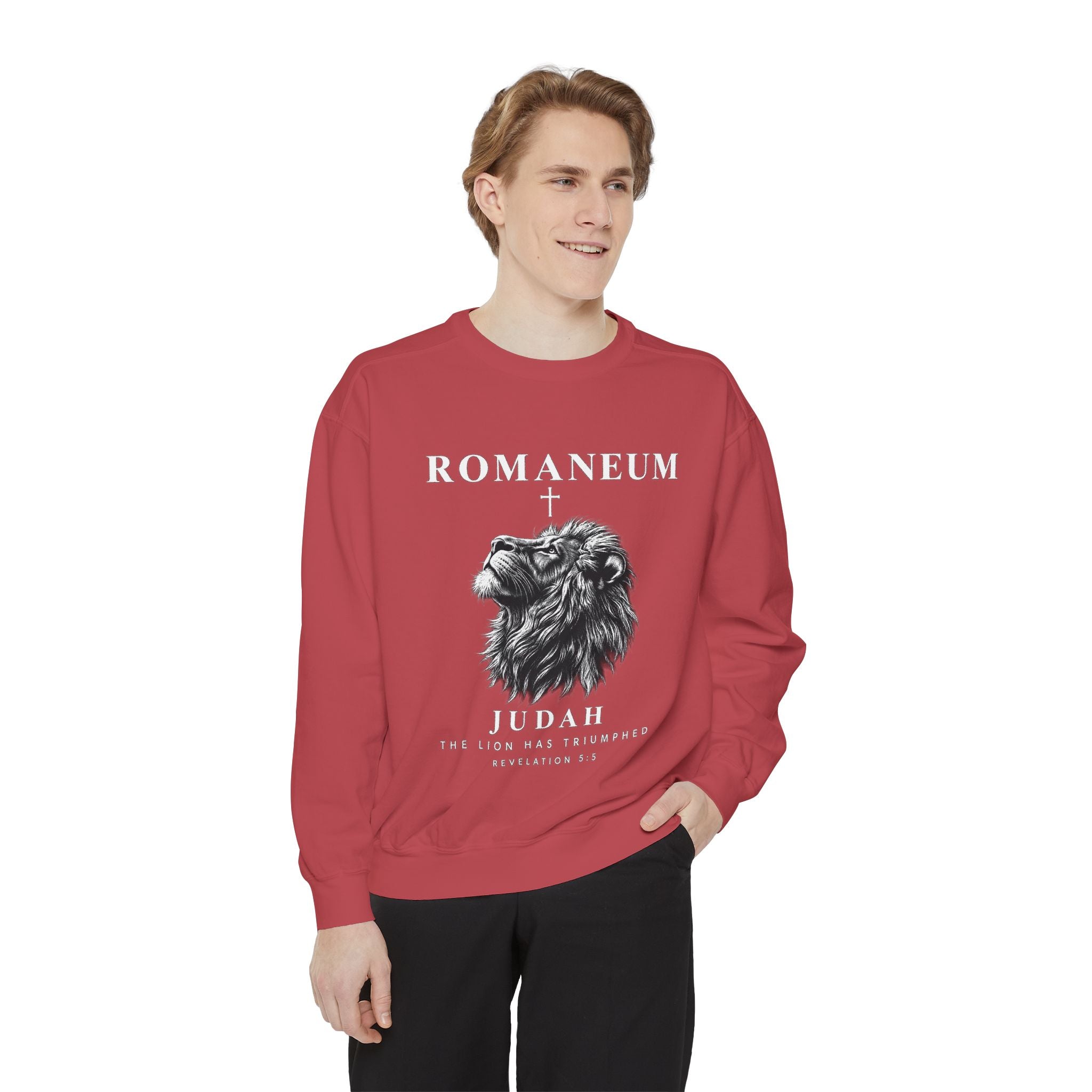 Romaneum Judah Lion Sweatshirt — Graphic Sweatshirt