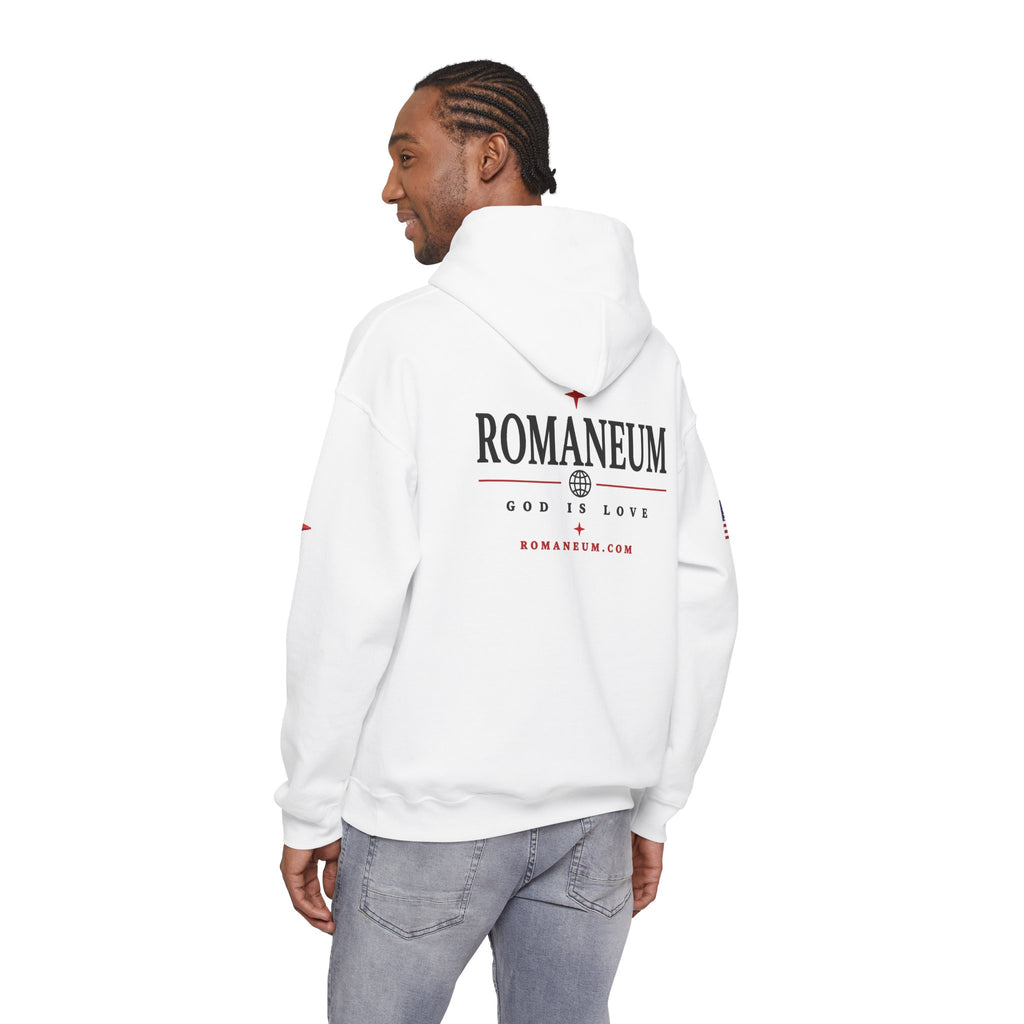 Romaneum ‘Amor’ Hoodie — God Is Love Graphic Sweatshirt