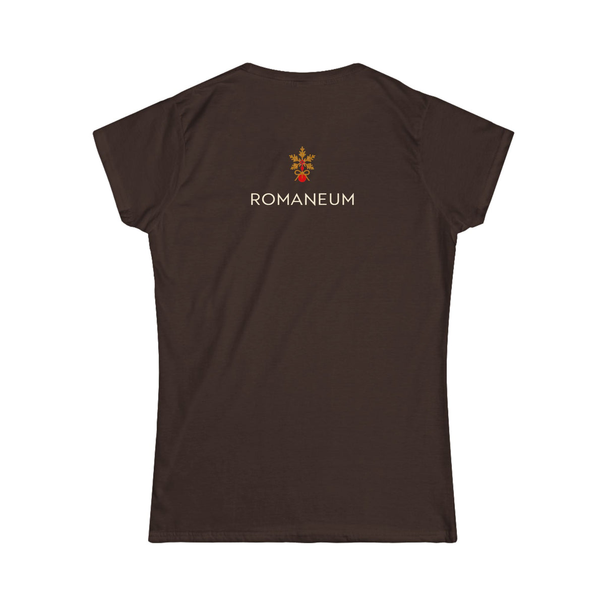 Women's Classic Black Tee Christmas Romaneum
