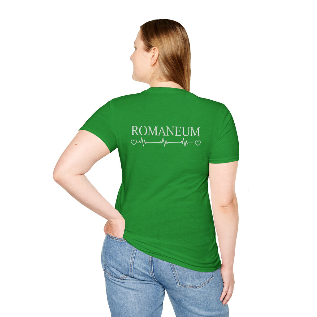 Alpha Omega Heart T-Shirt | Christian Scripture John 3:16 Design