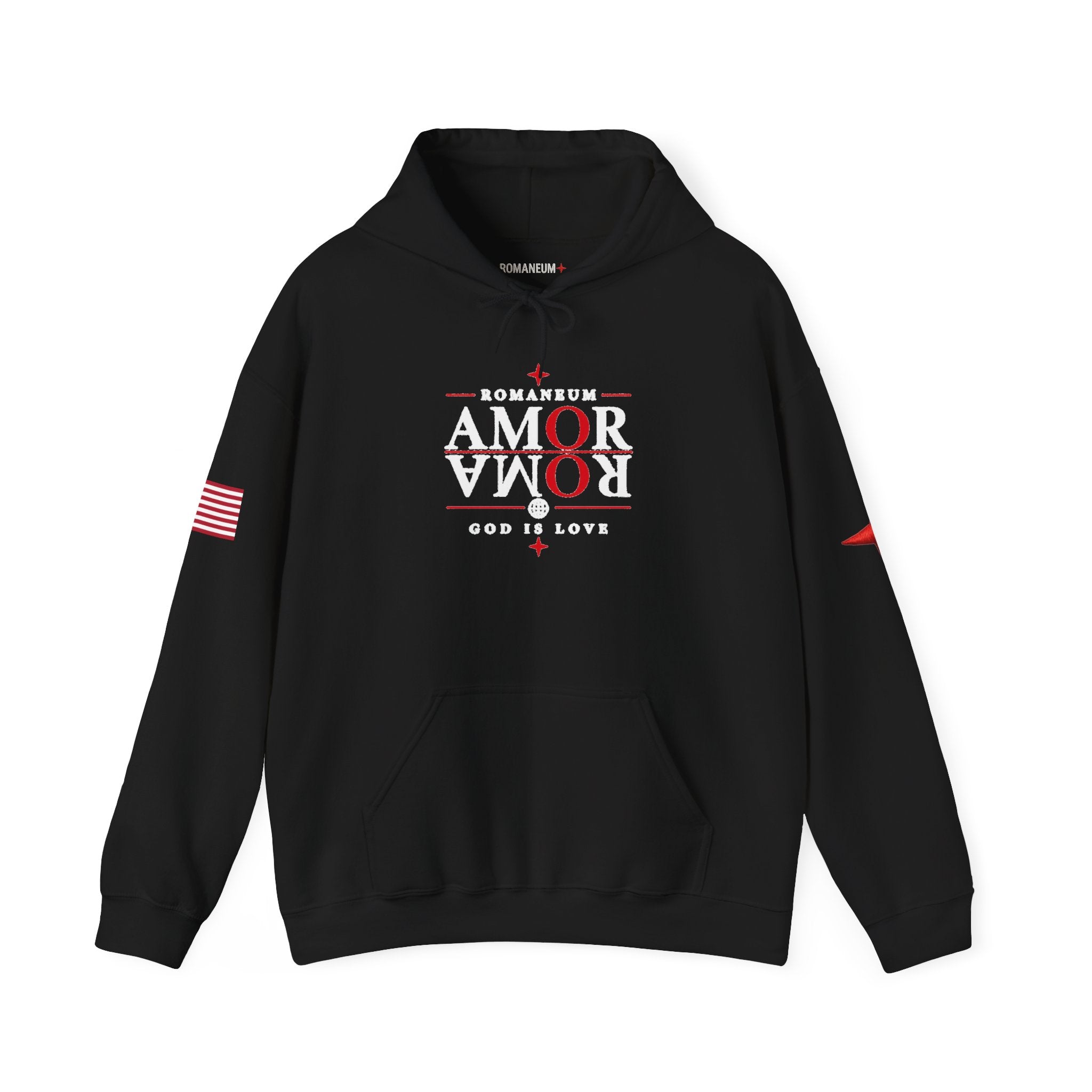 Romaneum ‘Amor’ Hoodie — God Is Love Graphic Sweatshirt